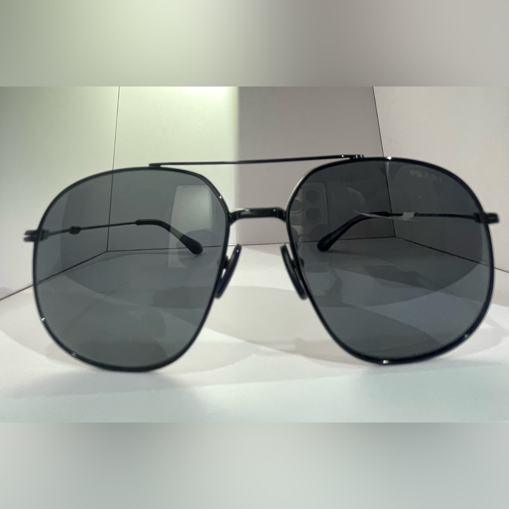 Prada Black Aviator Sunglasses